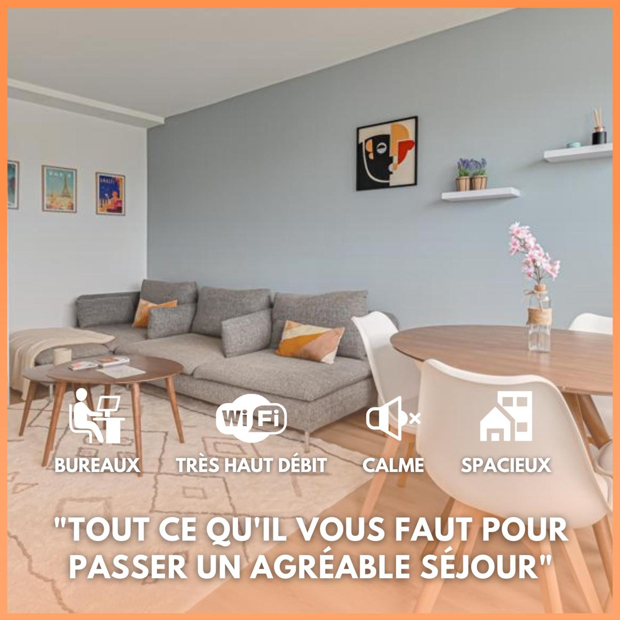 Citystay Full Brand New Appartement 3 Bedrooms 5Min To Paris 바뇰레 외부 사진